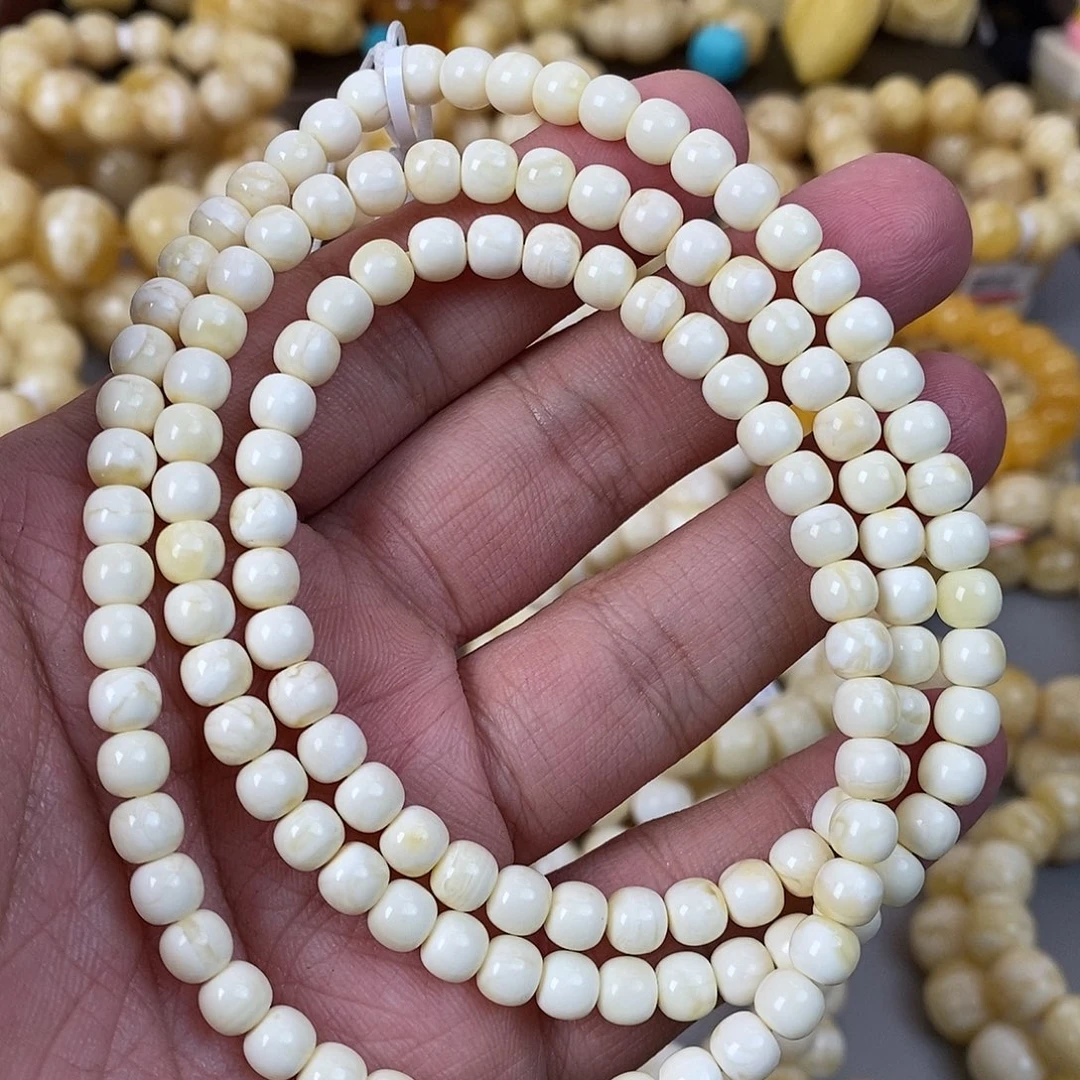 蜜蜡未镶嵌珠宝奇石6.5×6mm 19.7g