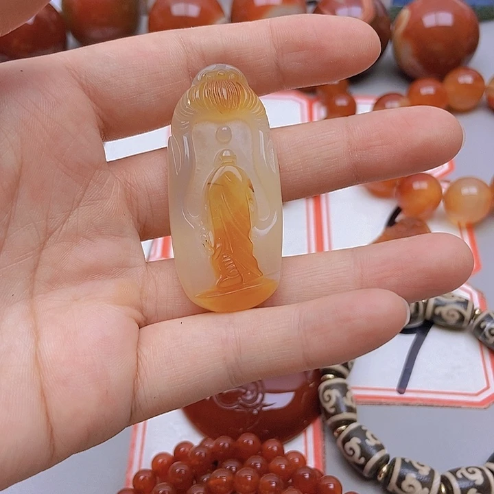 【闪购商品】玛瑙/玉髓未镶嵌珠宝半成品坏*牙