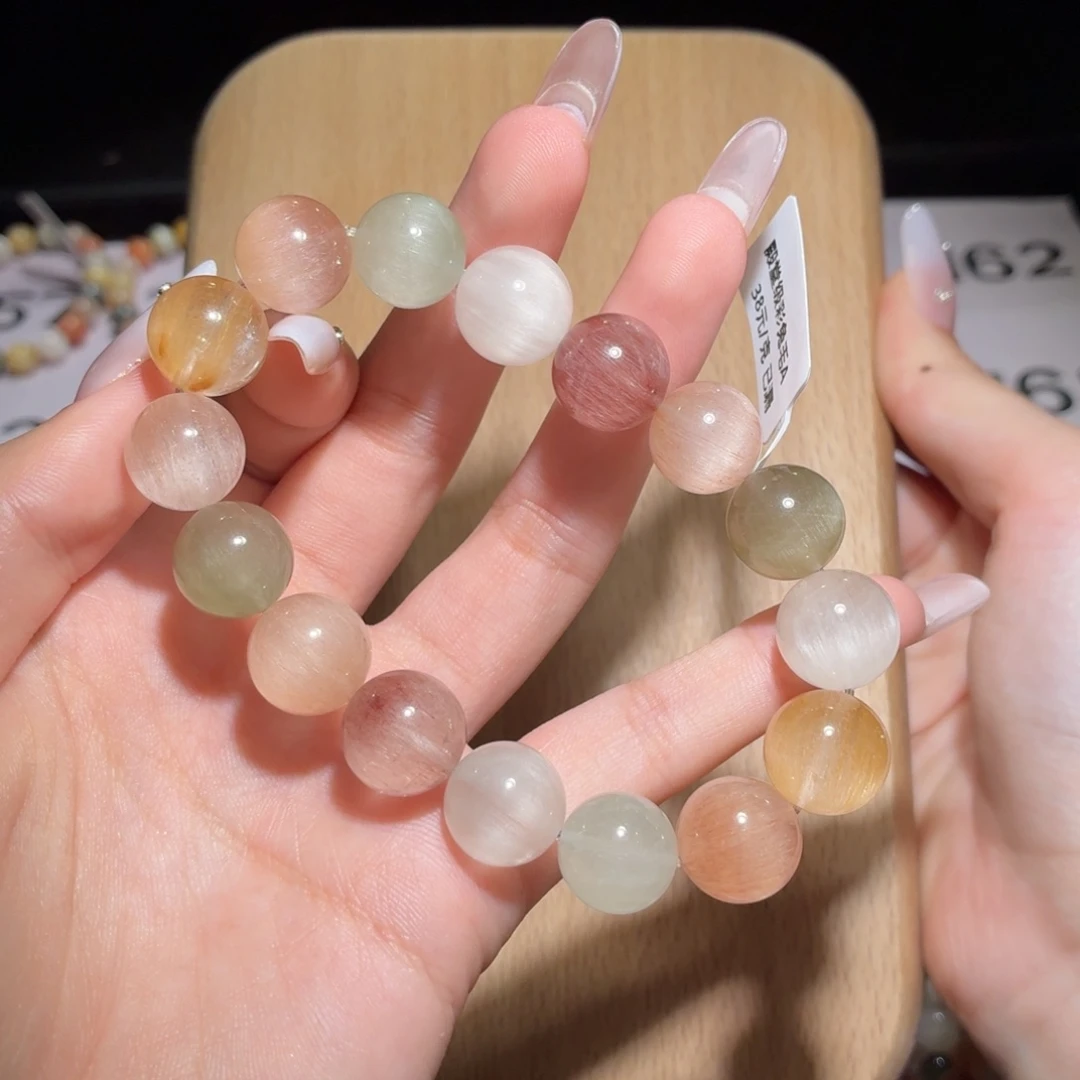 水晶未镶嵌手链159号多样性发一DD 13+