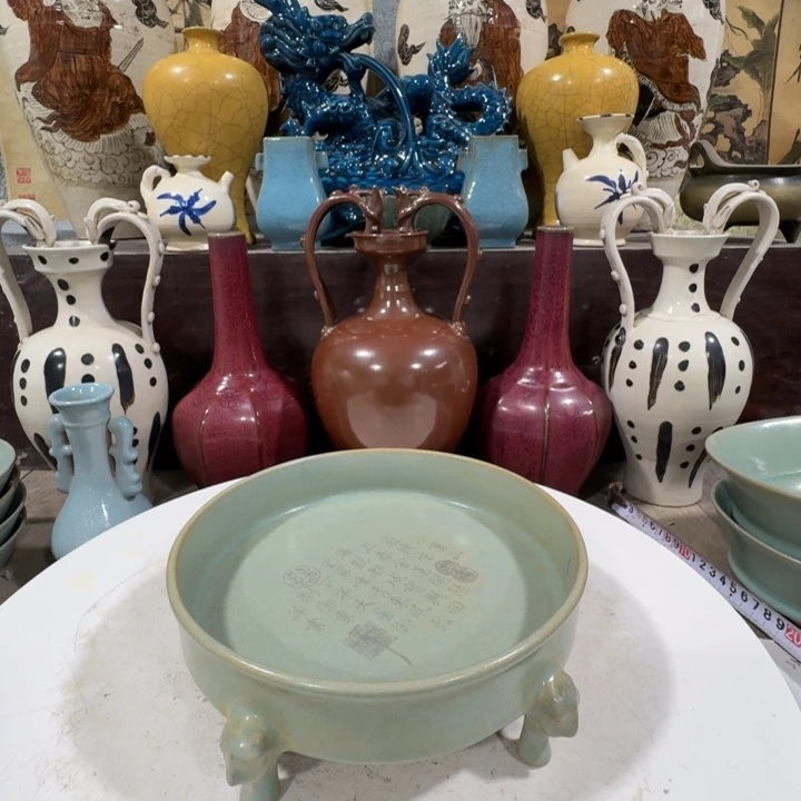 茶盏手工制作陶瓷摆件