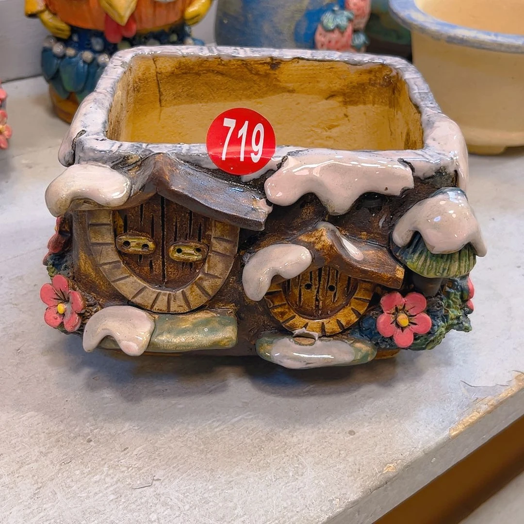 719号陶然花盆厂家直销多肉花器