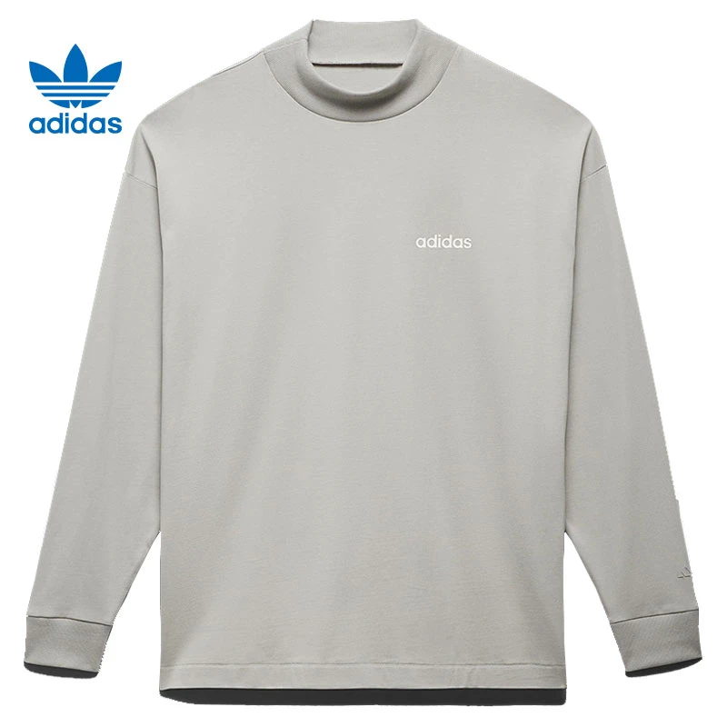 adidas阿迪达斯【环】三叶草男女运动休闲长袖T恤IA3423