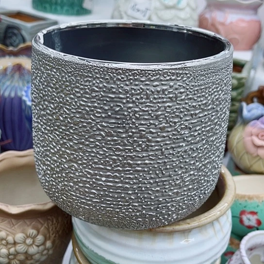 多肉绿植陶瓷花盆9.9包邮，有空