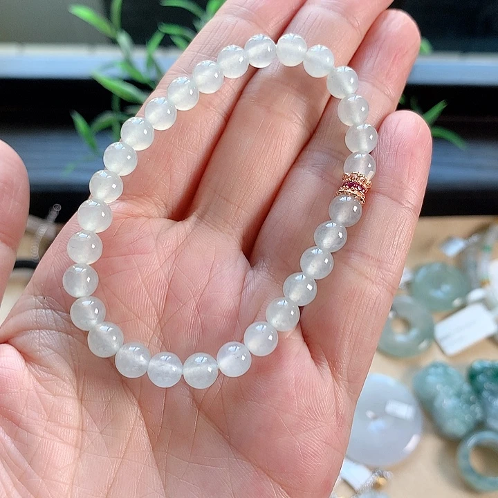 未镶嵌手链翡翠手串