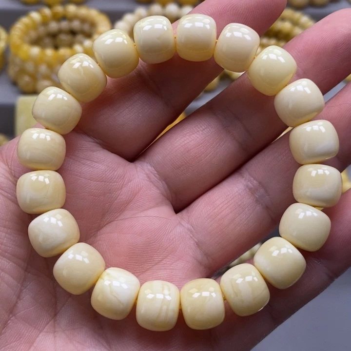 琥珀未镶嵌手链手串