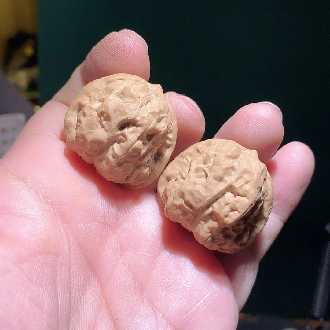 把件文玩核桃36蛤蟆头全品