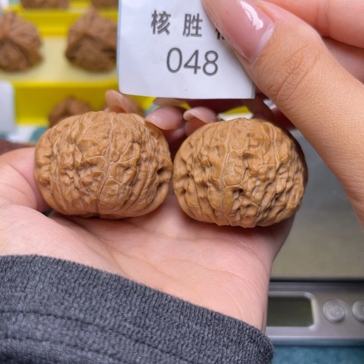把件文玩核桃南瓜墩39.048