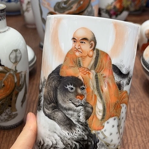 石***语摆件景德镇茶杯茶杯杯具壶杯壶杯