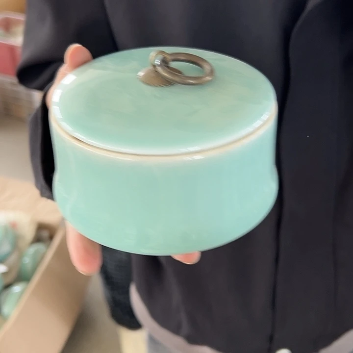 云间青瓷龙泉小米茶器