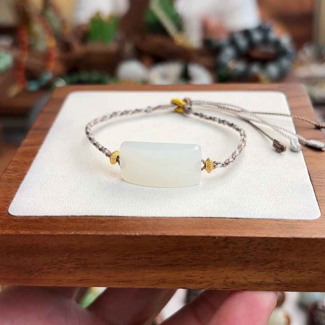 和田玉（白玉）未镶嵌手链