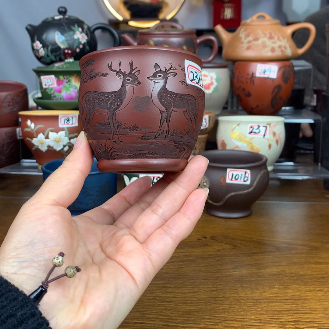 紫砂茶杯宜兴紫砂茶具