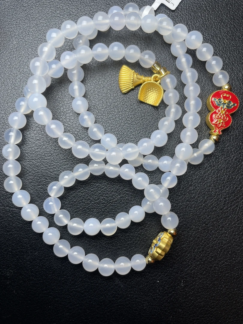 碧如鑫珠宝-新人福利-新人福利-玛瑙珠链jy001配饰未检