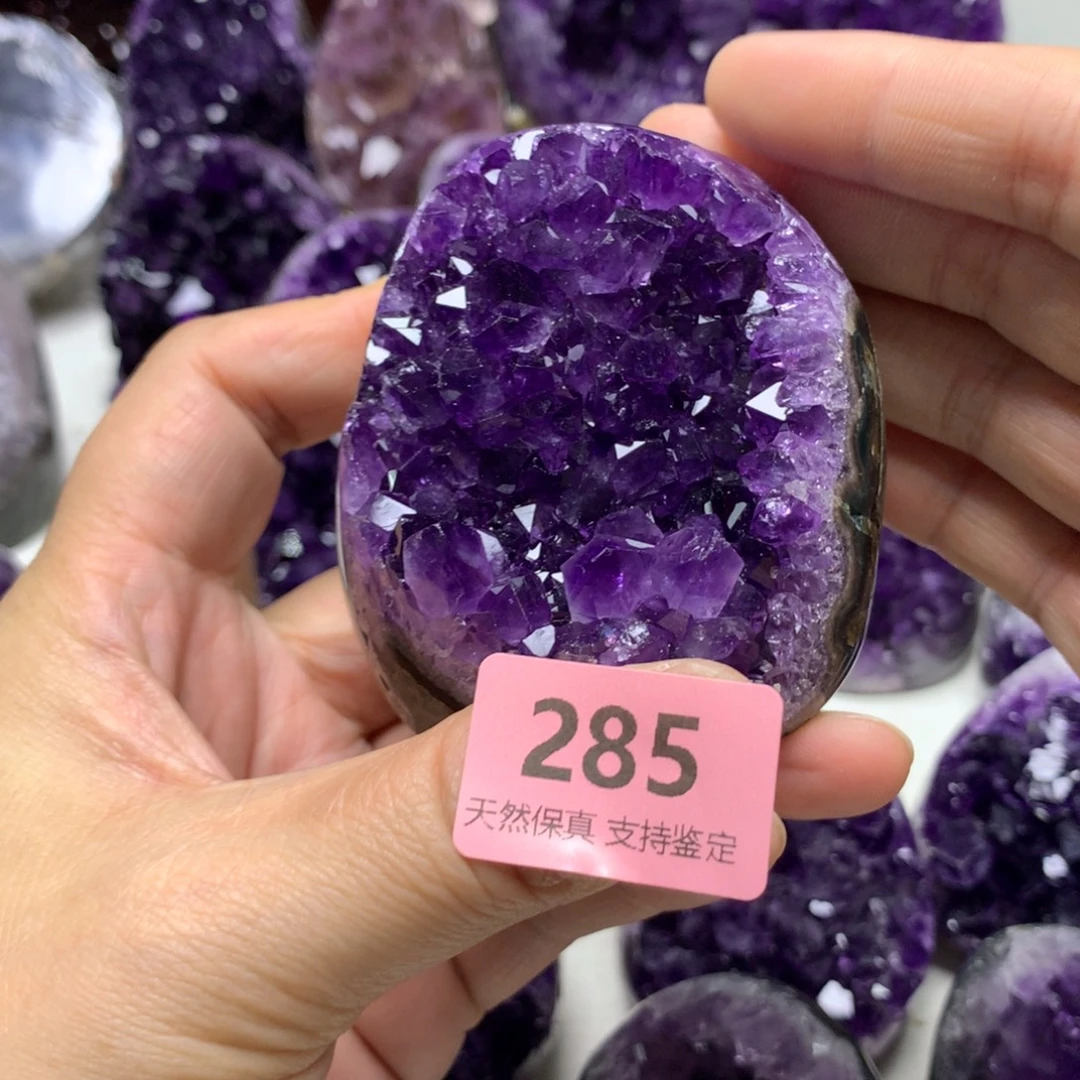海***旧未镶嵌大型摆件（非配饰）紫晶