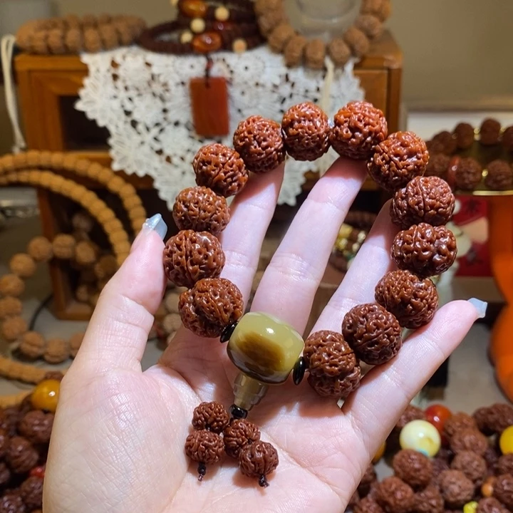 金刚菩提手串205玉华肉三通款