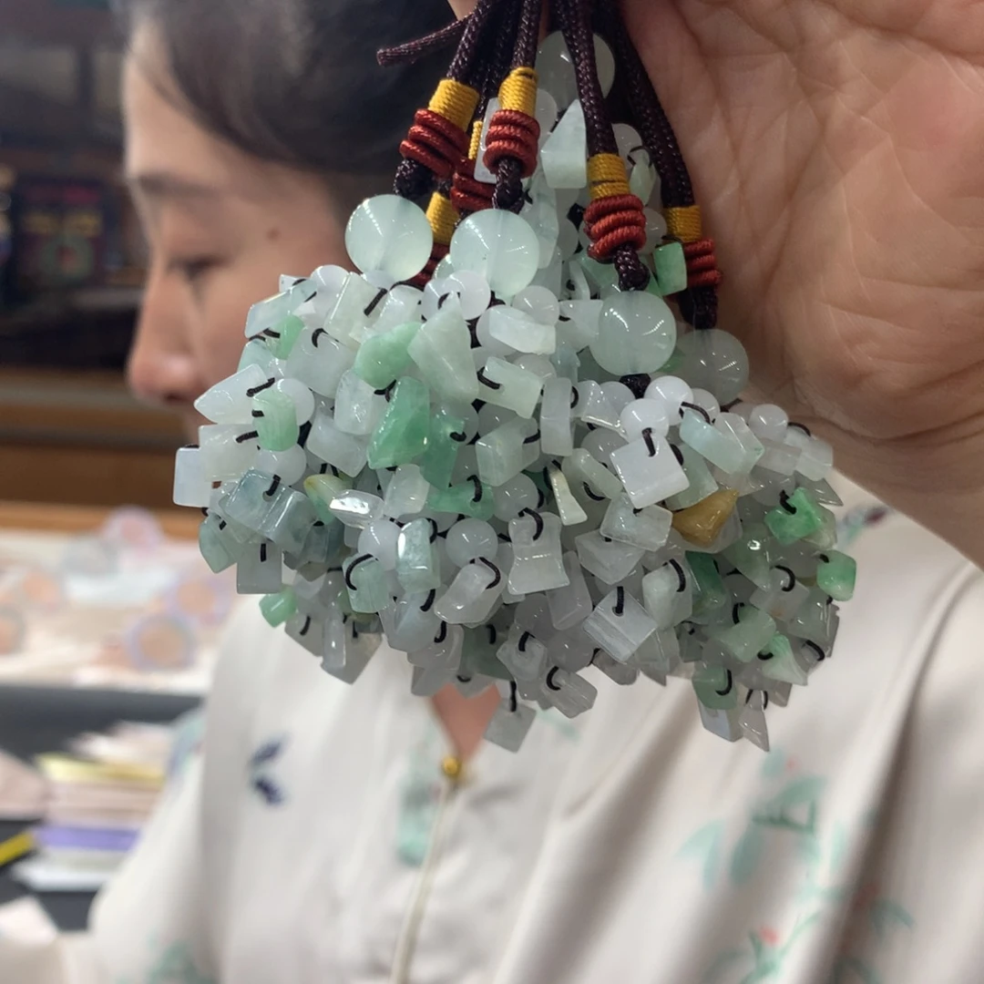 翡翠未镶嵌手镯手链多样性