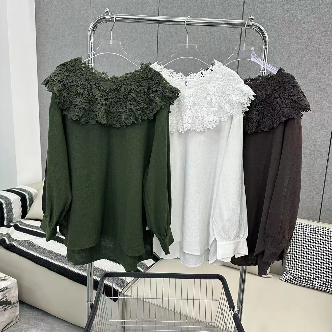 【娜娜推荐】S8691潮牌设计师简洁风拼接上衣