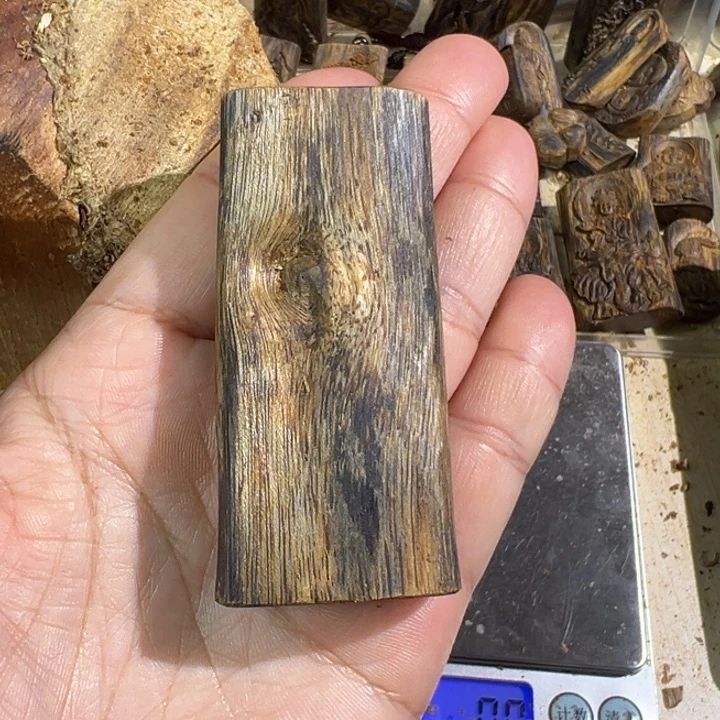 沉香吊坠白棋楠沉香吊坠17克