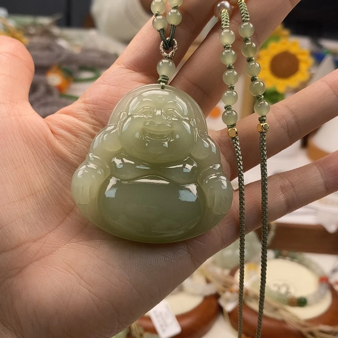 和田玉吊坠(不含链)未镶嵌