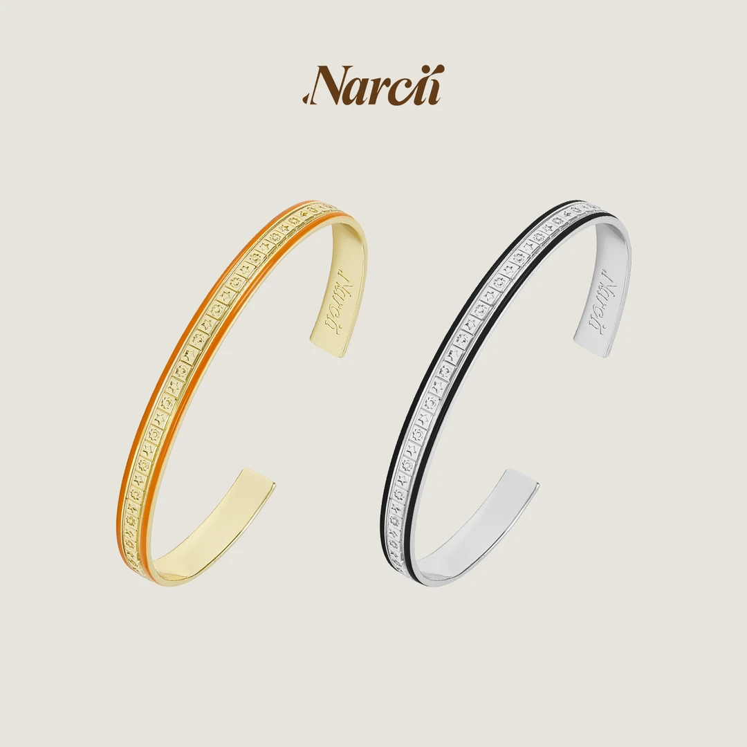 NARCII 合金手镯 星寰手镯女原创设计小众ins高级感轻奢开口手环