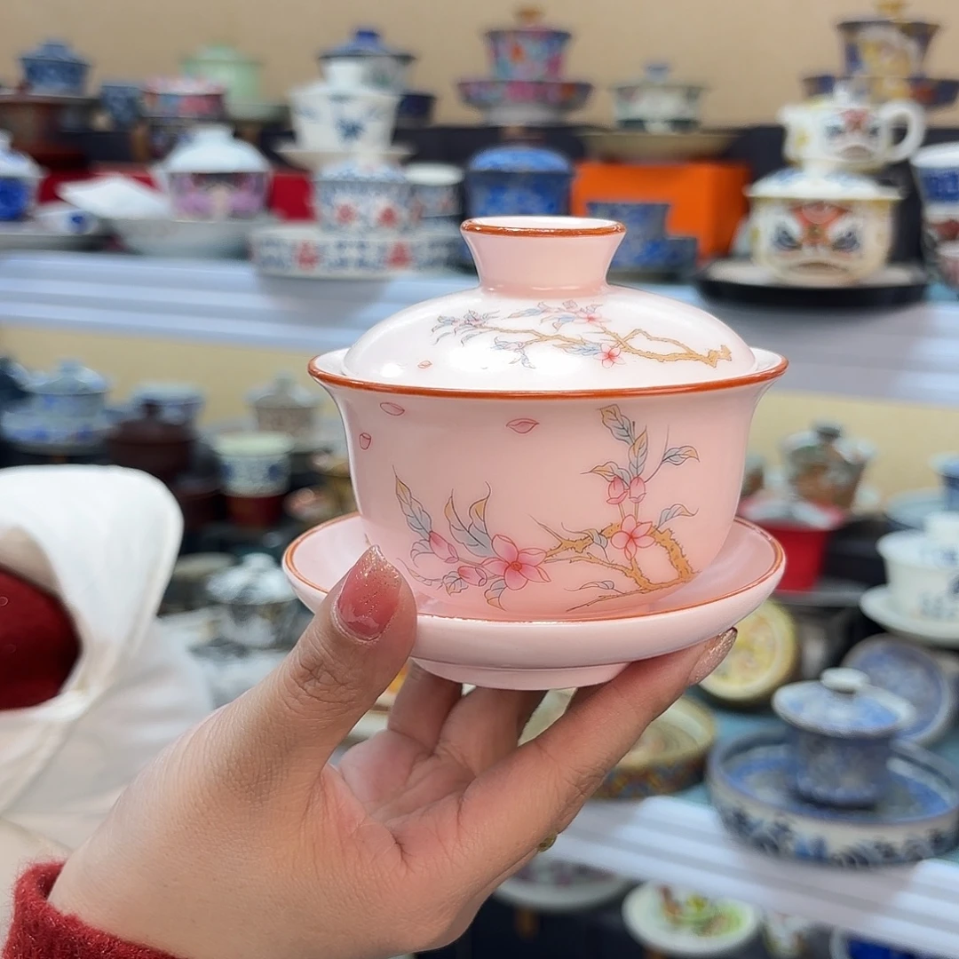 盖碗里的水煮开后放