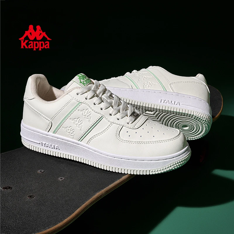 Kappa/卡帕【茉莉奶绿】板鞋秋季学院风运动鞋轻便复古休闲鞋子06CJ