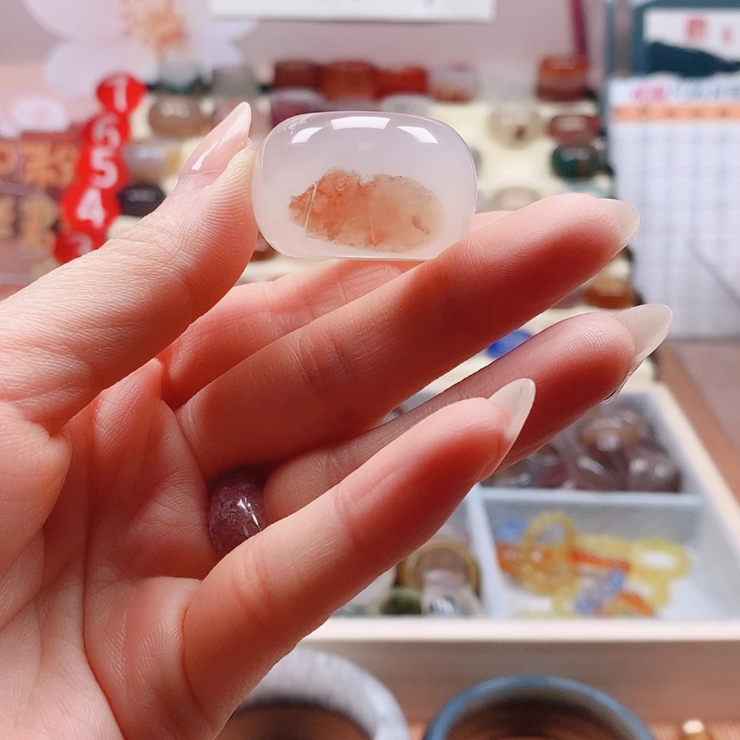 玛瑙/玉髓戒指未镶嵌*️****