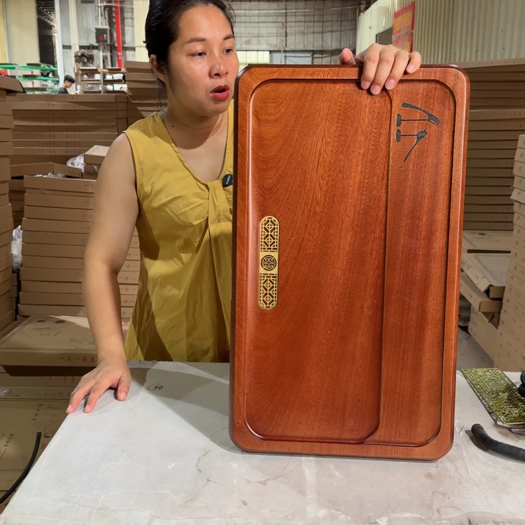 花梨木茶盘60*35尺寸