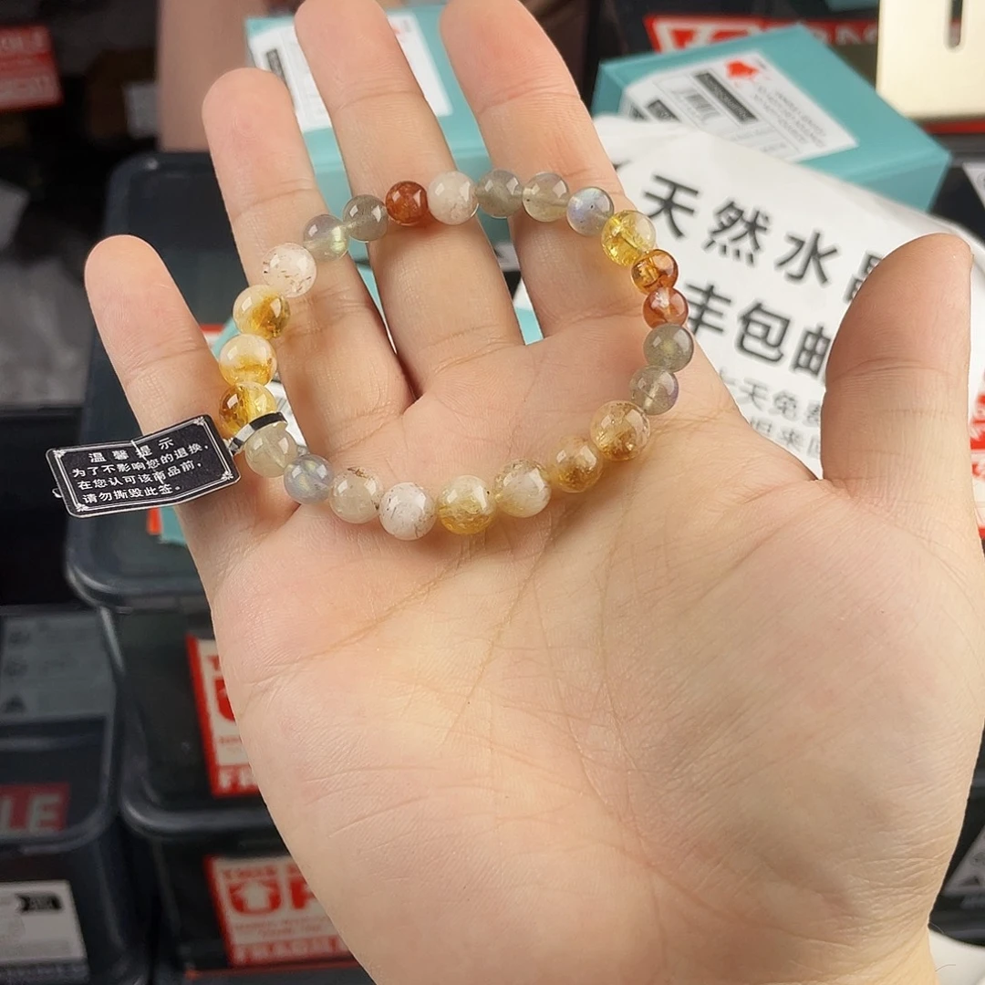 银S925镶嵌手链水晶