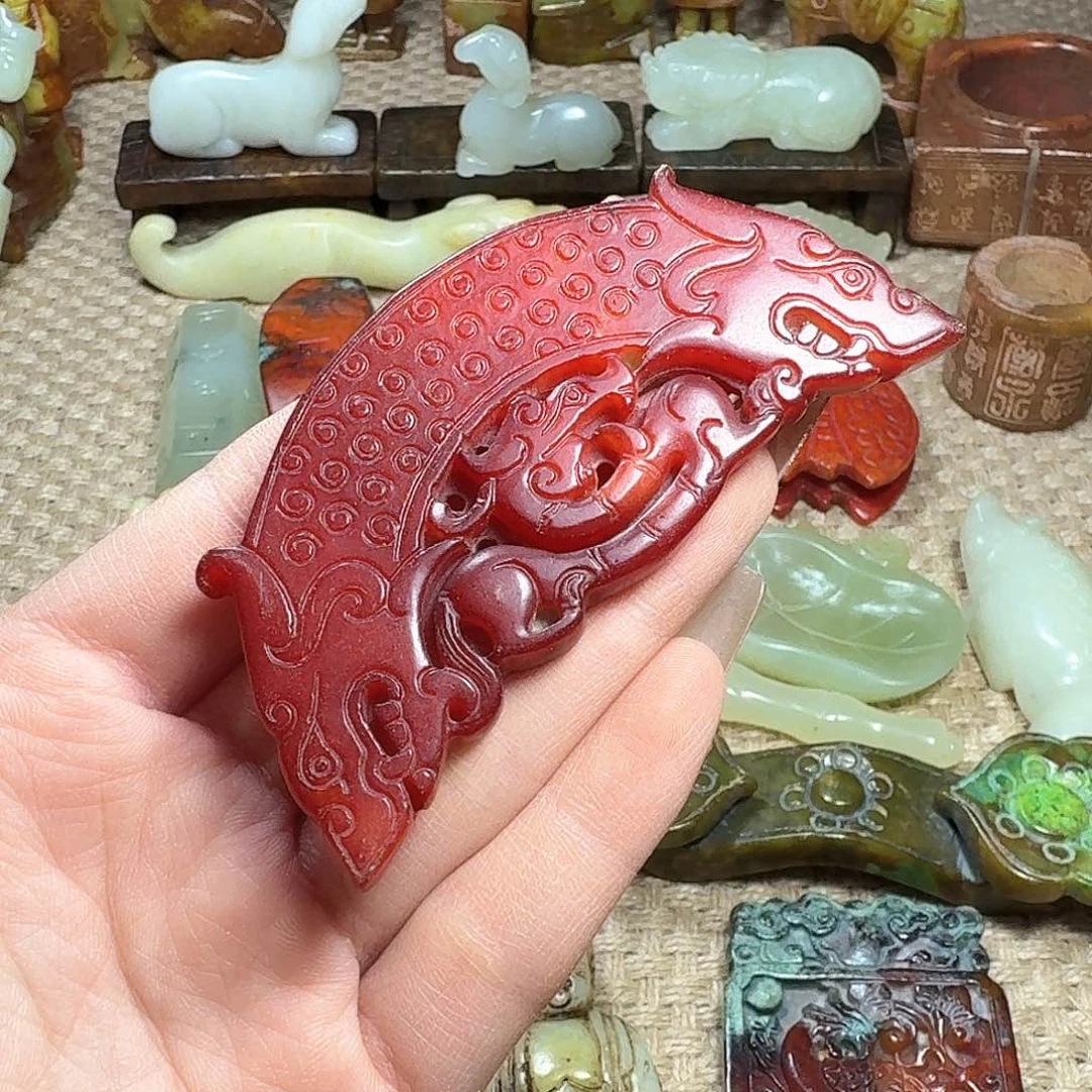 白玉菩提吊坠挂件