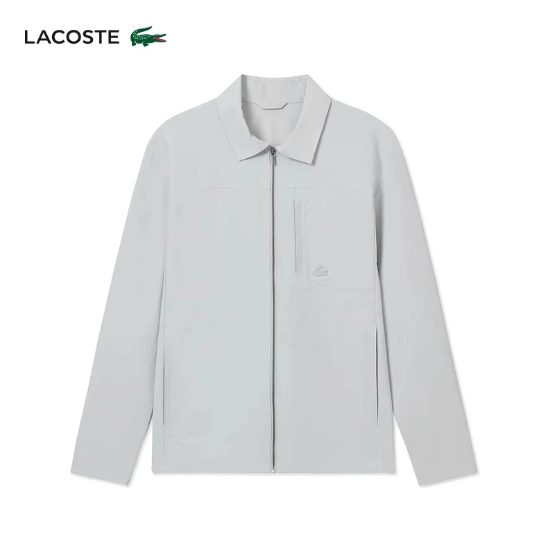 【王一博同款】LACOSTE法国鳄鱼男装25春夏时尚休闲衬衫外套|CH7191
