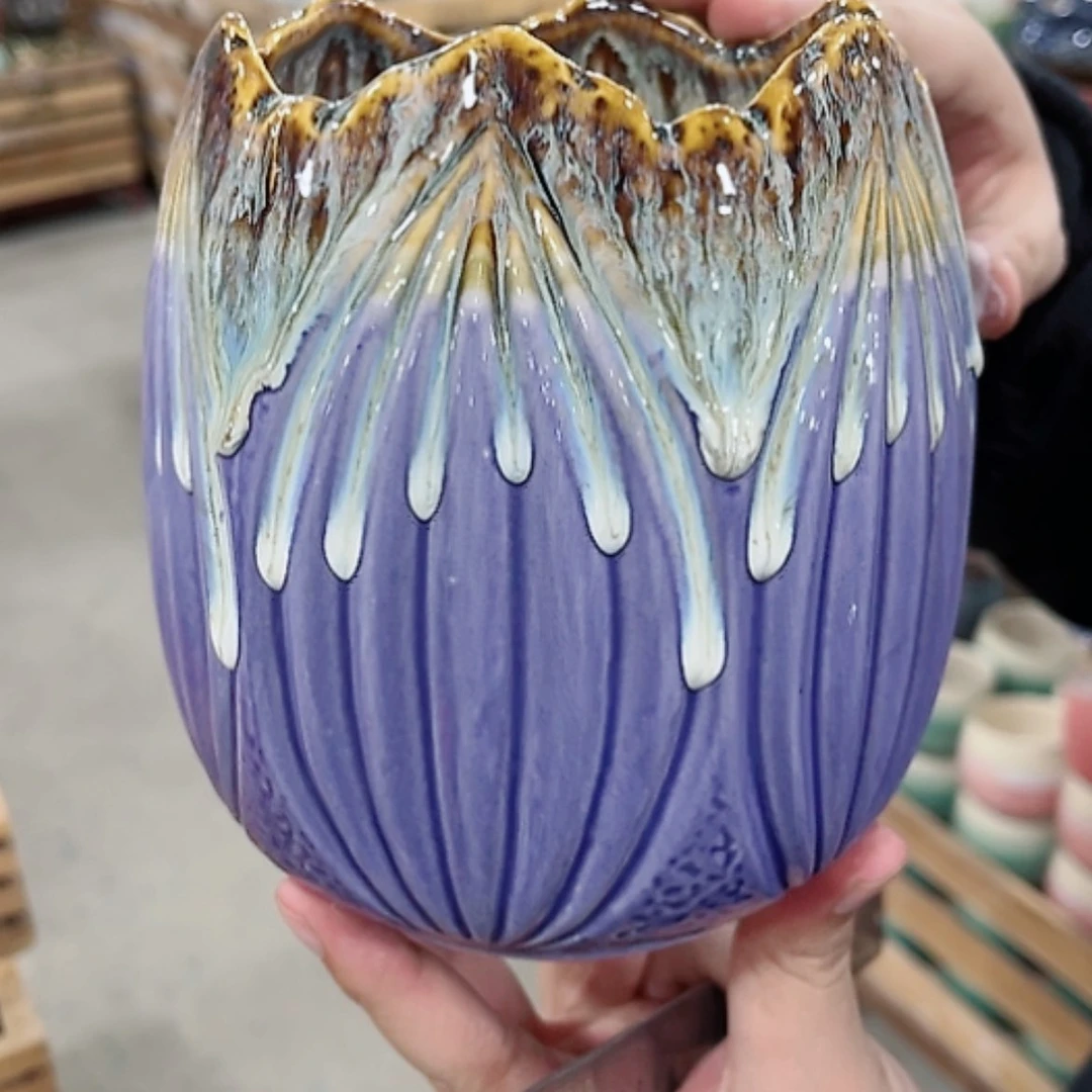 【闪购商品】陶瓷陶瓷多肉精美花盆