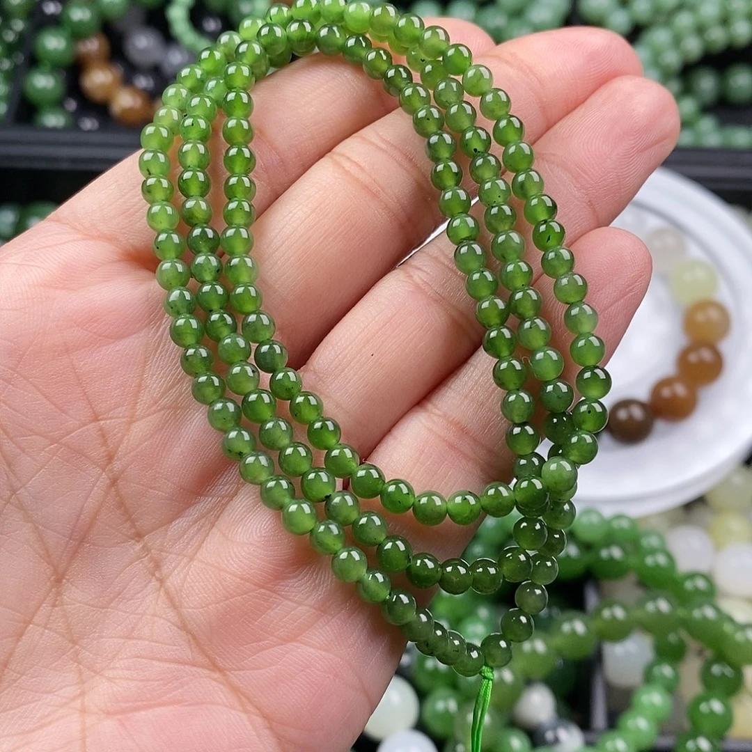 和田玉（碧玉）未镶嵌珠宝半成品