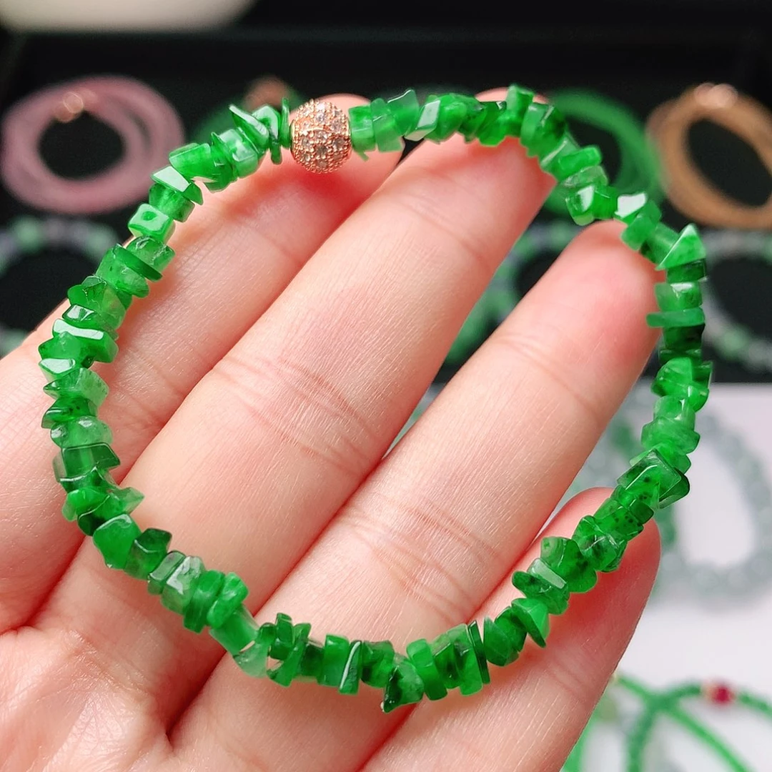 手链翡翠未镶嵌翡翠