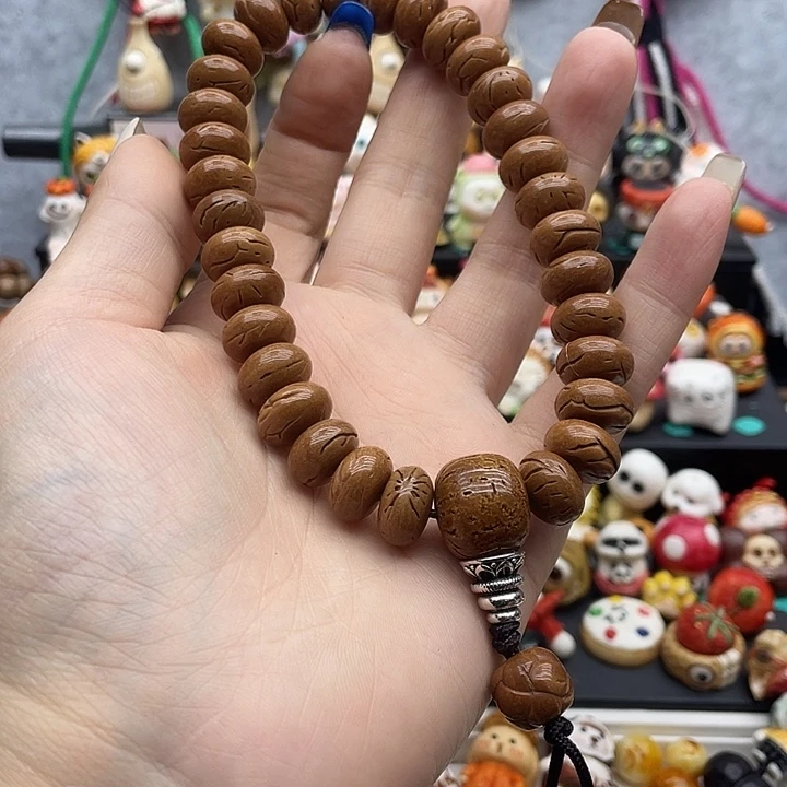 非金属核桃手持素串一个