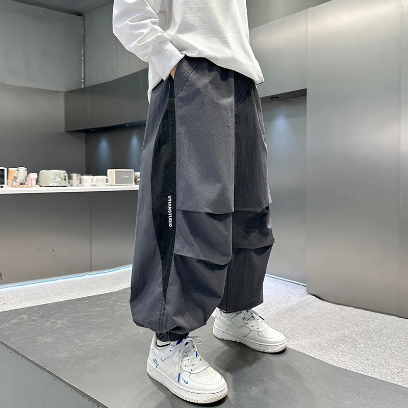 男童夏装新款薄款防蚊裤2025帅气儿童夏季中大童韩版休闲裤 6330