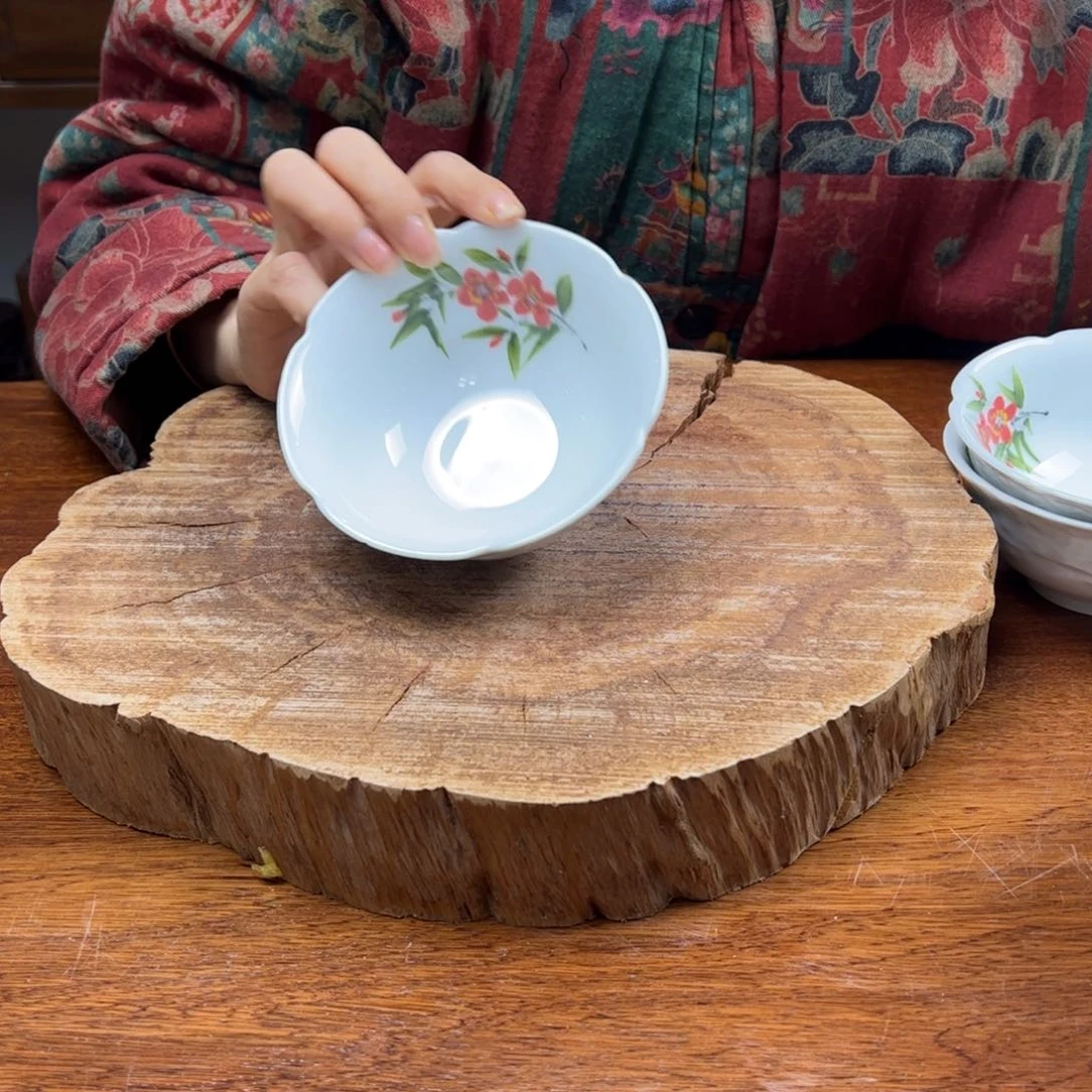 瓷片景德镇陶瓷手工手绘制作