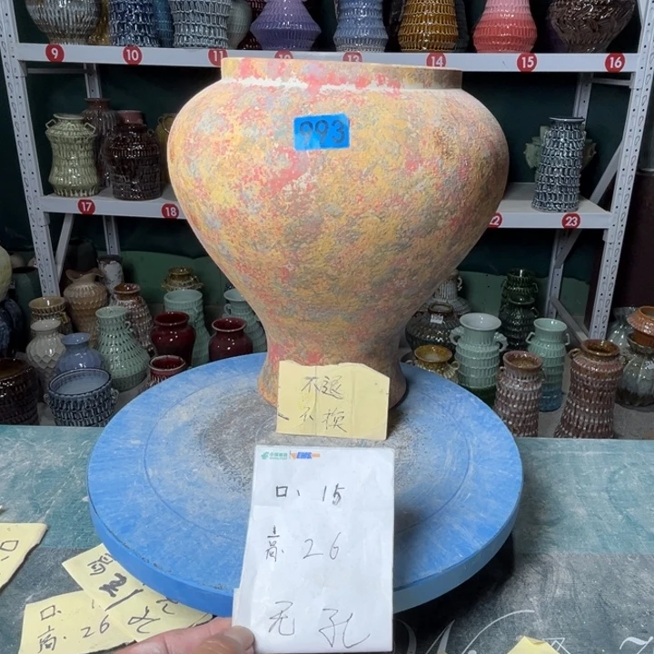 陶景德镇陶瓷花盆花器993