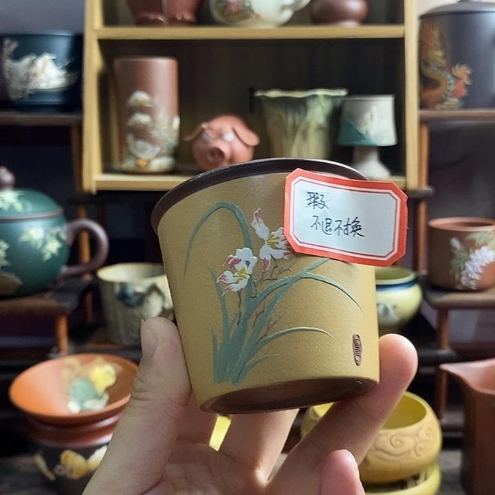 茶杯紫砂紫砂杯主人杯