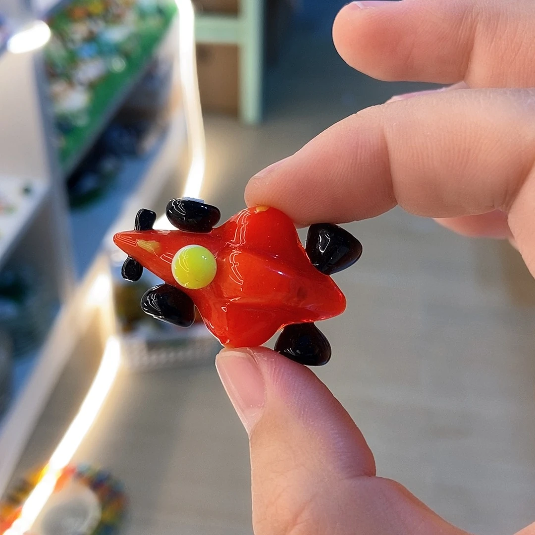 琉璃手工艺品赛车