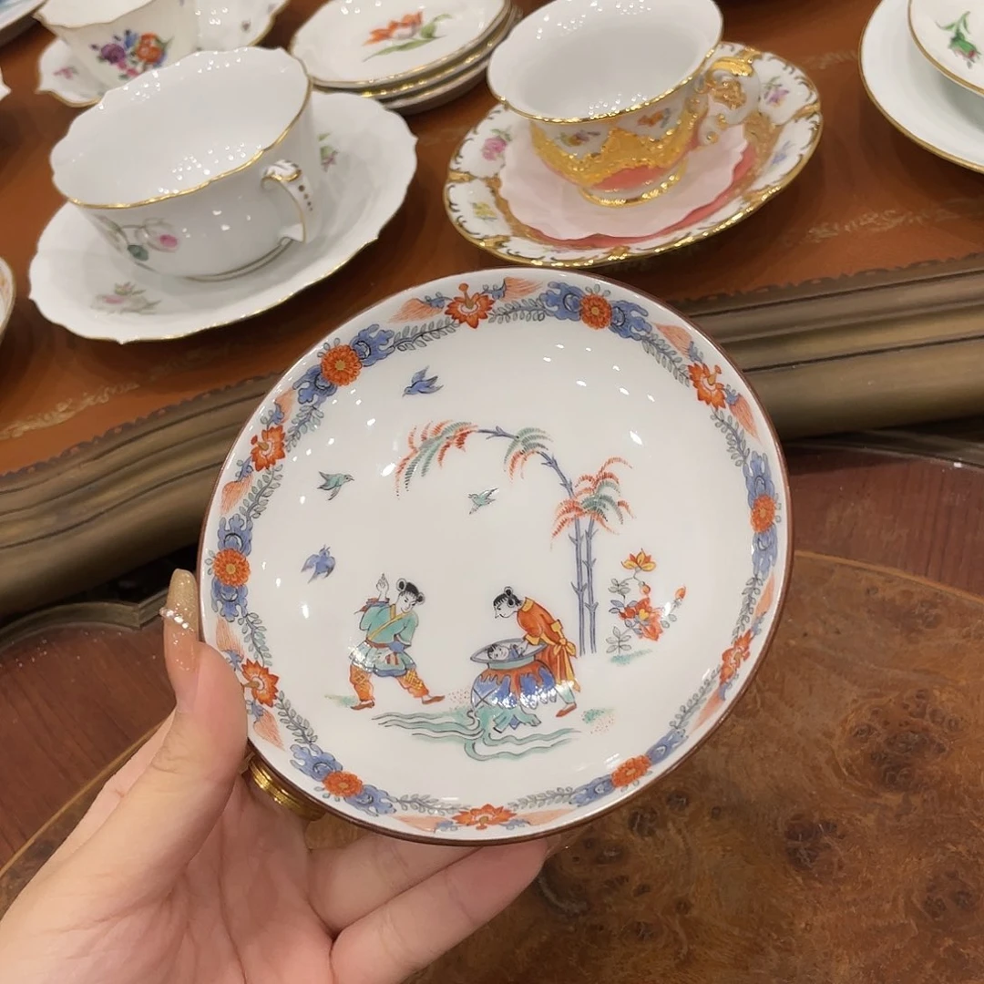 瓷片中古一等小碟