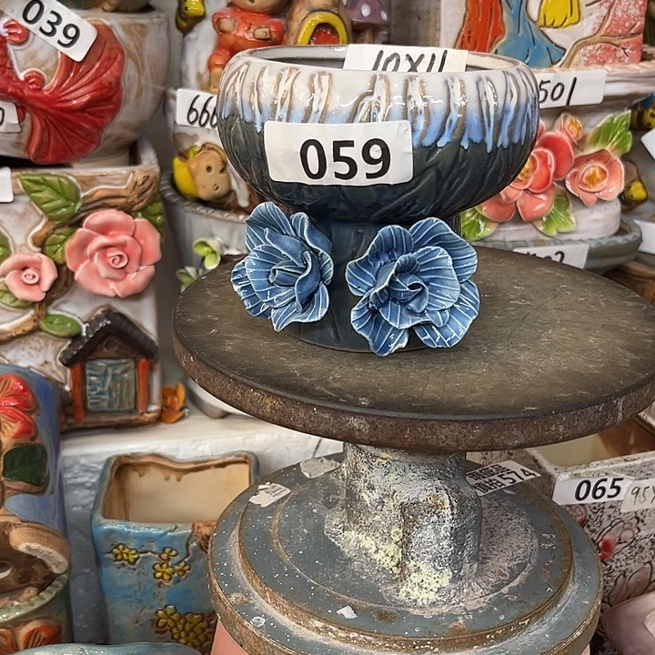 粗陶材质多肉花盆