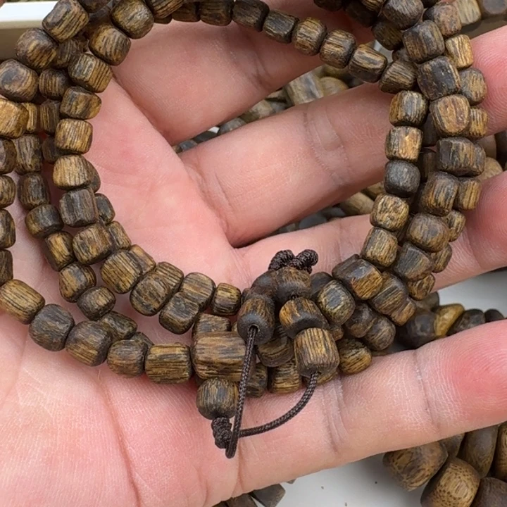 花***～沉香手串张勺子手串14克