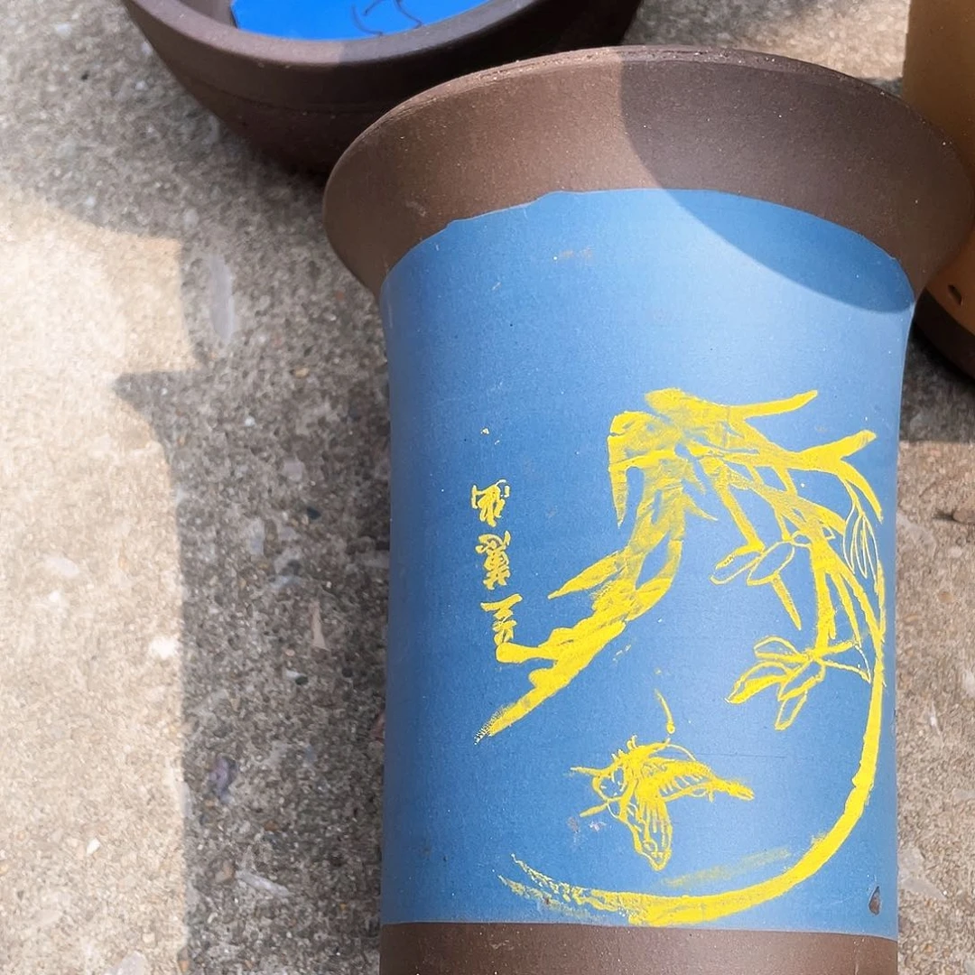 宜兴紫砂花盆A36花盆