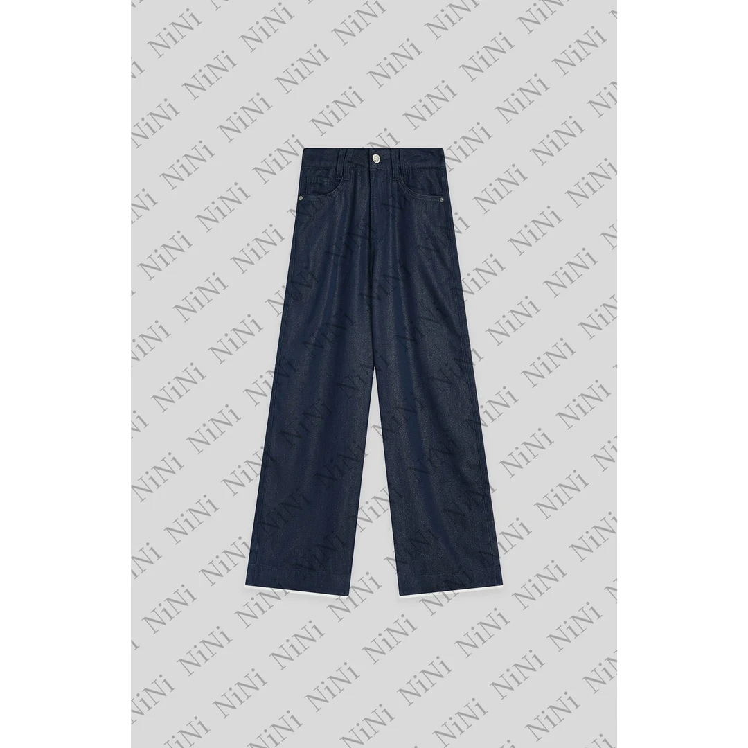 阔腿春夏新款宽松高腰休闲慵懒宽松百搭潮895241K003