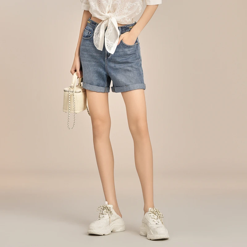 XK202033A720-XG雪歌24夏新款牛仔裤