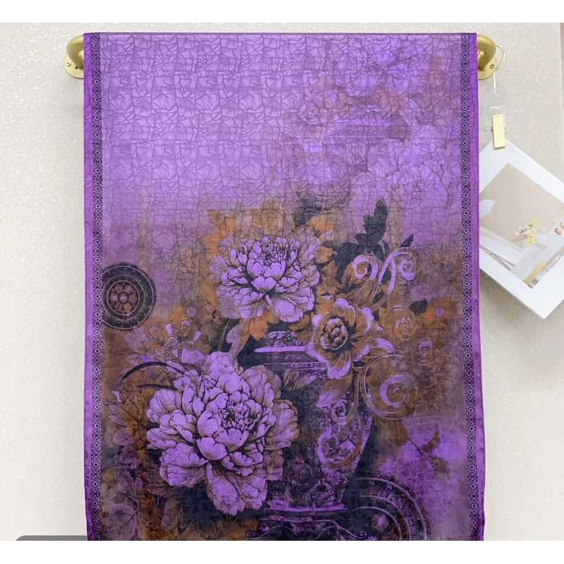 【紫美人】70*180时尚百搭经典长巾女士洋气围巾P-419