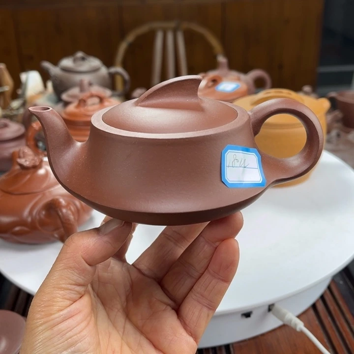 紫砂茶壶紫砂花茶