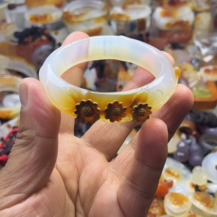玛瑙/玉髓未镶嵌手镯