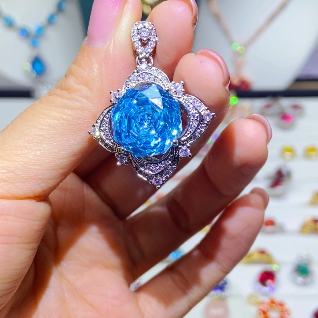 银S925镶嵌耳饰紫晶