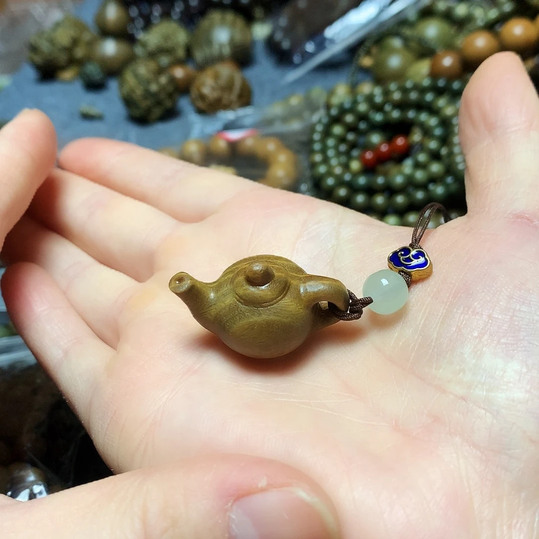 维腊木（绿檀）吊坠好**K